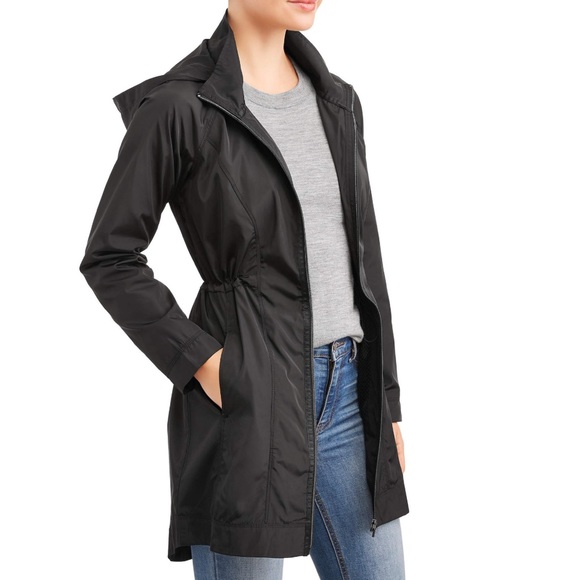 Athletic Works Jackets & Blazers - Active Tunic Length Anorak Windbreaker Jacket